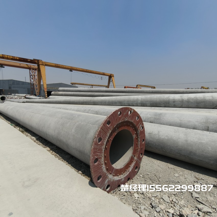 神湾镇12米无拉线电杆